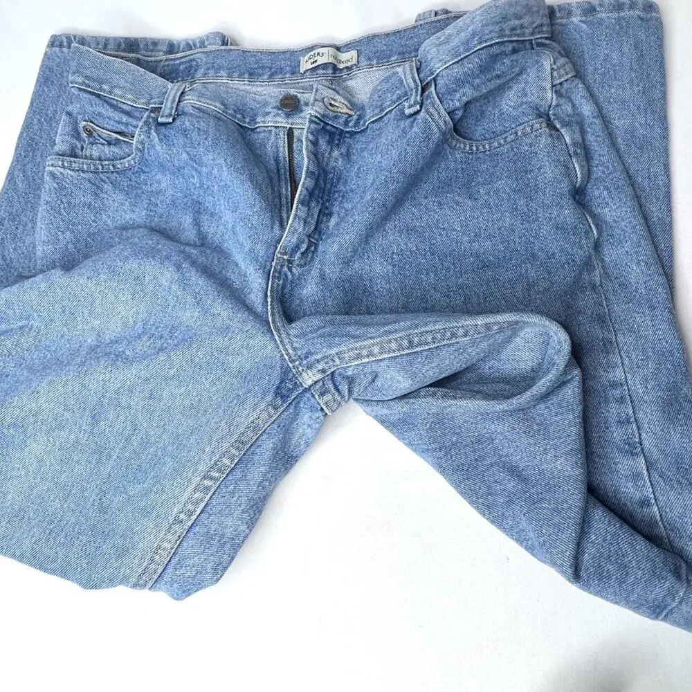 Vintage Riders By Lee Relaxed Fit Jeans Size 16 Petite